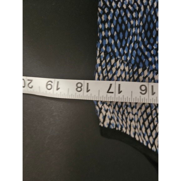 Valerie Bertinelli Tank Top‎ Sleeveless Geometric Print Casual Top S - Picture 6 of 6